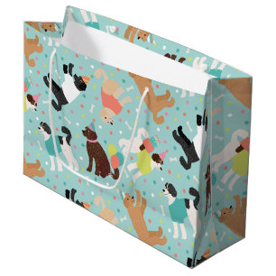 Labradoodle / Goldendoodle Birthday Party Large Gift Bag