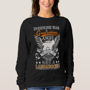 Labradoodle Guardian Angel Guardian Angel Sweatshirt