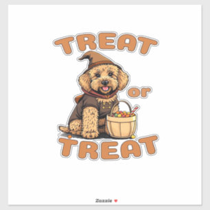 Labradoodle Halloween Dog Costume �Treat or Treat�