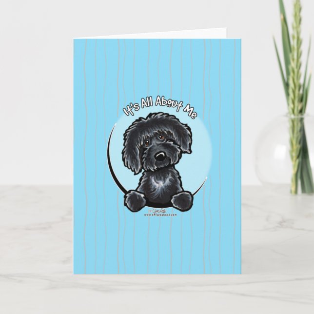 Labradoodle IAAM Carribean Card (Front)