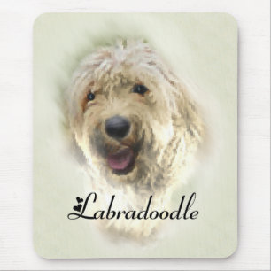 Labradoodle Lovers Gifts Mouse Pad