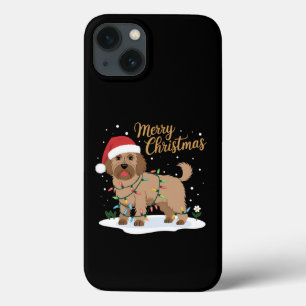 Labradoodle Merry Christmas Funny Xmas Dog Lover iPhone 13 Case