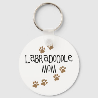 Labradoodle Mum Key Ring