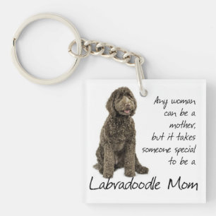 Labradoodle Mum Keychain