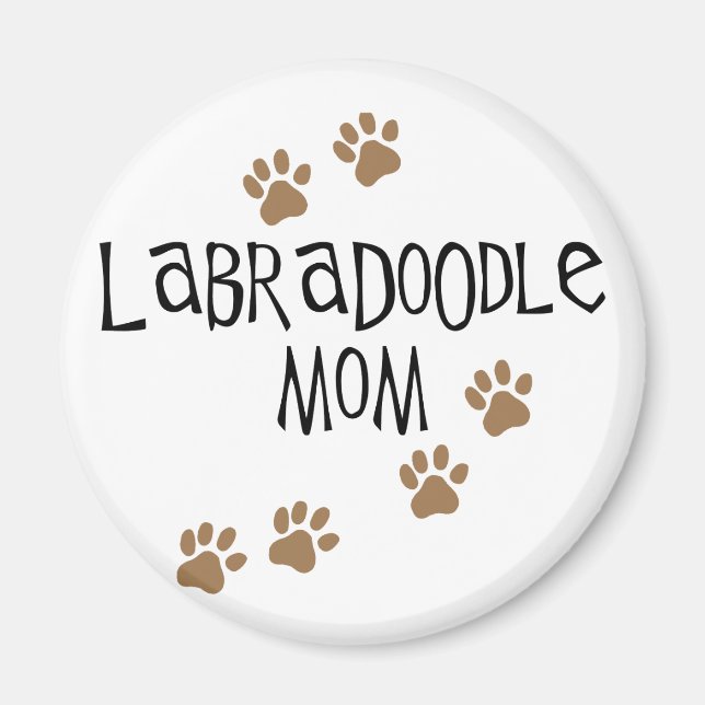 Labradoodle Mum Magnet (Front)