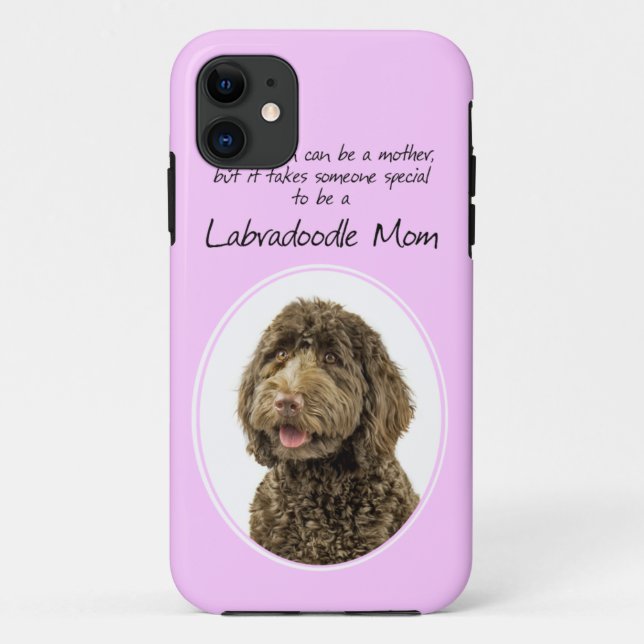 Labradoodle Mum Smart Phone Case (Back)