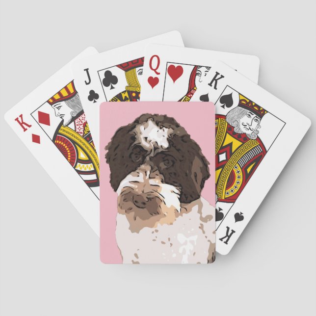 LABRADOODLE PLAYING CARDS (Back)