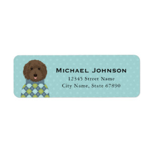 Labradoodle Return Address Labels
