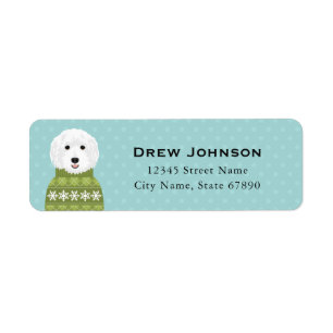 Labradoodle Return Address Labels