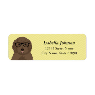 Labradoodle Return Address Labels