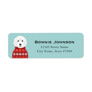 Labradoodle Return Address Labels