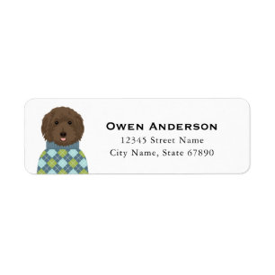 Labradoodle Return Address Labels