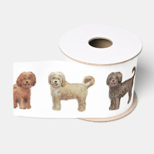 Labradoodle Ribbon Grosgrain Ribbon