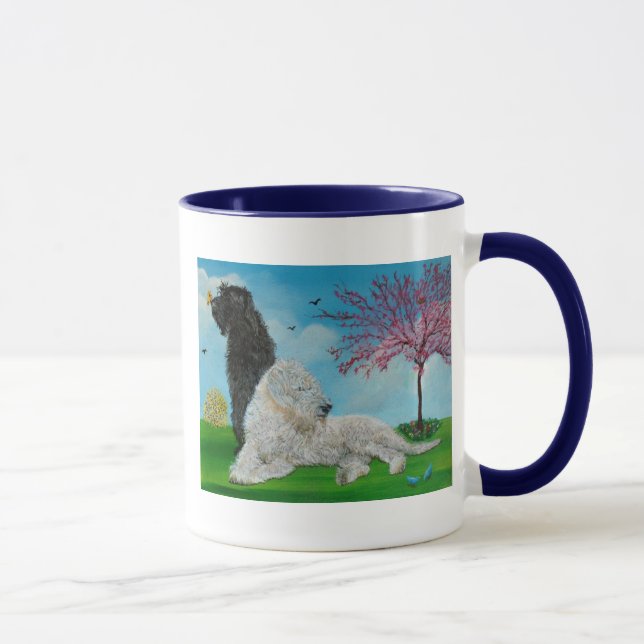 Labradoodle Spring Mug (Right)