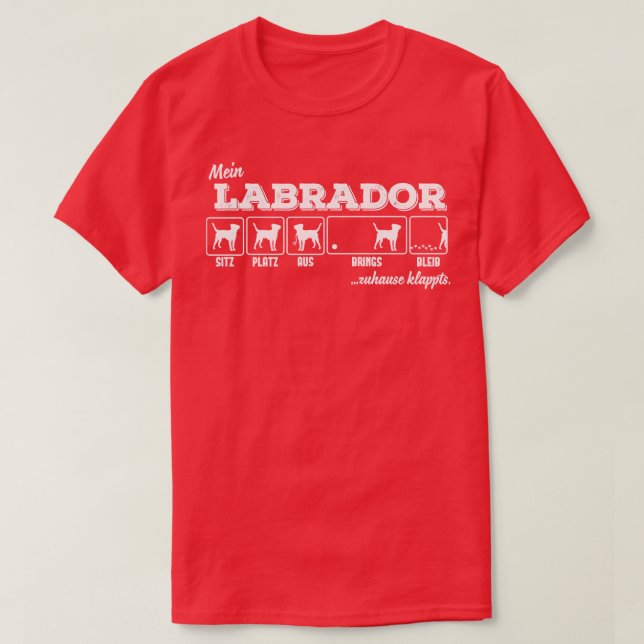 Labrador 2 T-Shirt (Design Front)