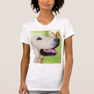 Labrador And Butterfly Throw Pillow T-Shirt