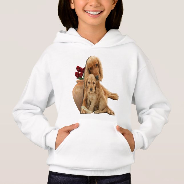 Labrador and puppies (Front)