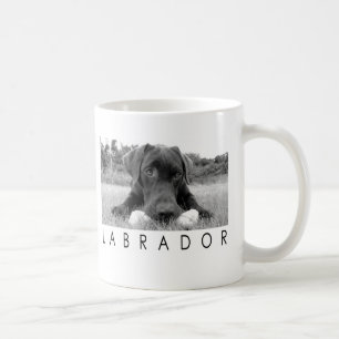 Labrador B&W Coffee Mug