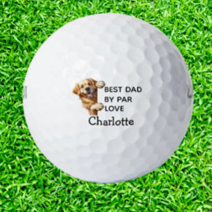 Labrador Best Dad Gift  Golf Balls