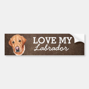 Labrador Bumper Sticker
