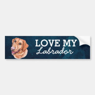 Labrador Bumper Sticker