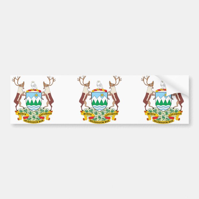 labrador, Canada Bumper Sticker (Front)