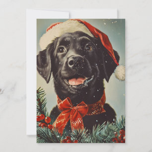 Labrador Christmas Holiday Card