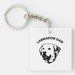 Labrador Dad Key Ring