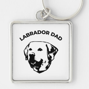 Labrador Dad Key Ring