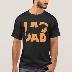 Labrador Dad Labrador Retriever Dog Dad Dad Father T-Shirt