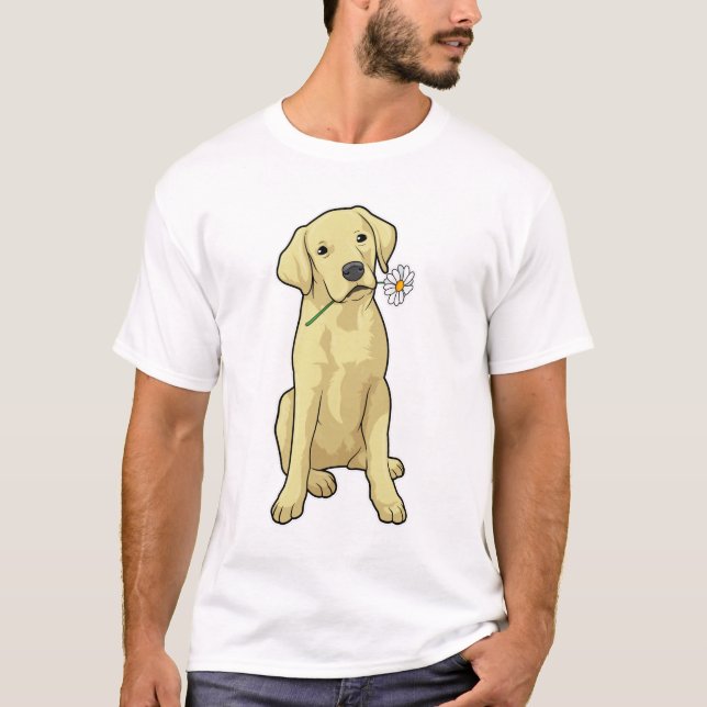 Labrador Daisy T-Shirt (Front)