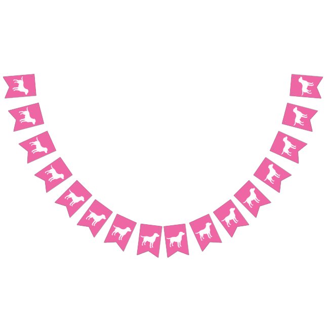 Labrador Dog Baby Shower Bunting (All)