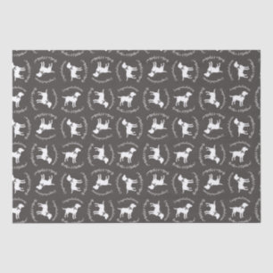 Labrador Dog Baby Shower Lab Grey Gender Neutral Tissue Paper