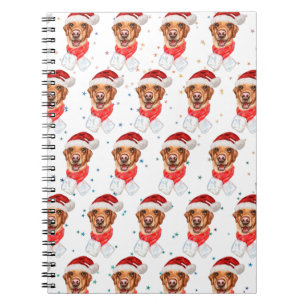 Labrador Dog Breed Christmas Notebook