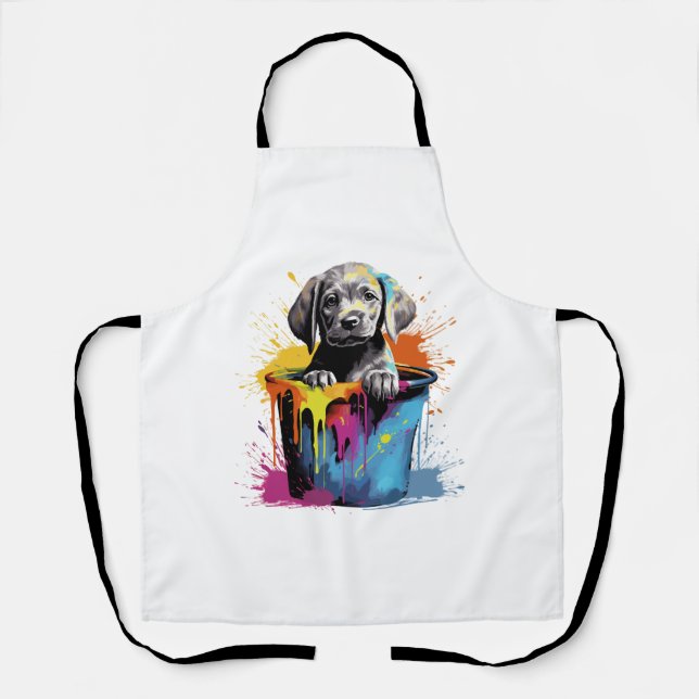 Labrador Dog Dog Breed for a Labrador Lovers Apron (Front)