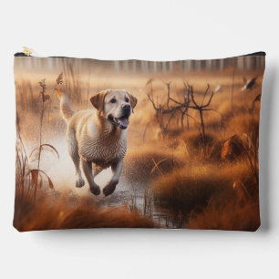 Labrador/dog in the autumn duck hunt accessory pouch
