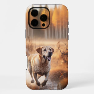 Labrador/dog in the autumn duck hunt iPhone 16 pro max case