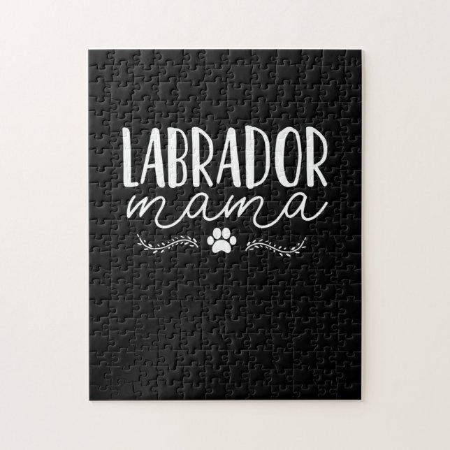 Labrador Dog Mama Jigsaw Puzzle (Vertical)