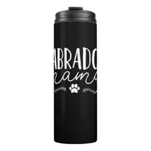Labrador Dog Mama Thermal Tumbler