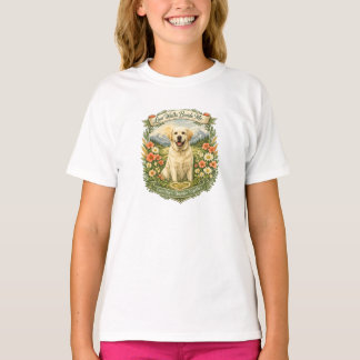 Labrador Dog Mum Shirt | Love Walks Beside Me