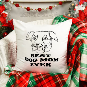 Labrador Dog Personalised Christmas Gift Cushion