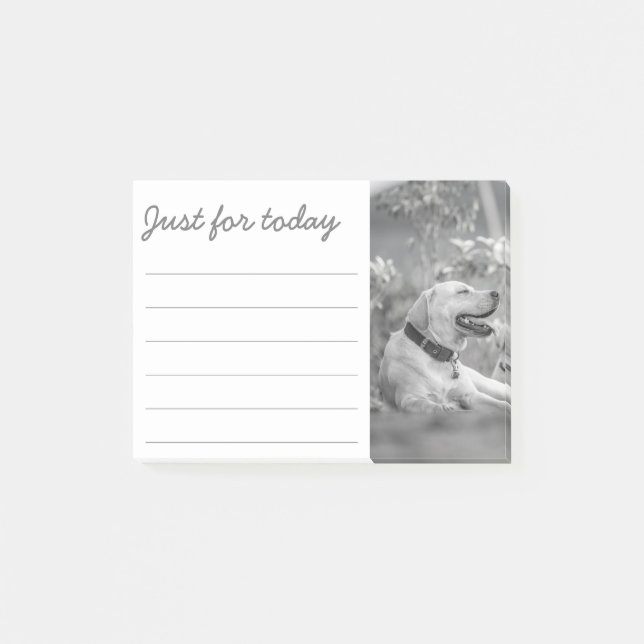 LABRADOR DOG RELAXING POST-IT NOTES (Front)