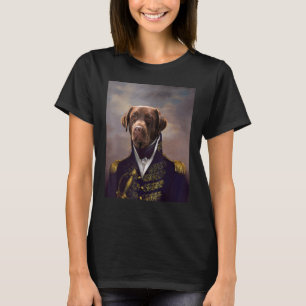 Labrador Dog Renaissance Pet Portrait Mediaeval Pa T-Shirt
