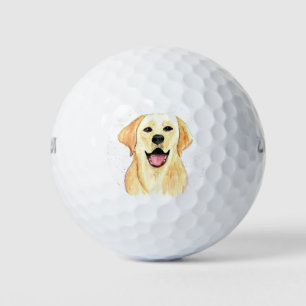 Labrador Dog Retriever Pet Cute Puppy Golf Balls