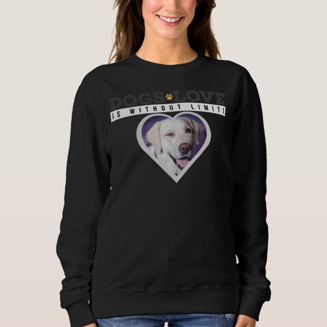Labrador Dog S Sweatshirt (Front)