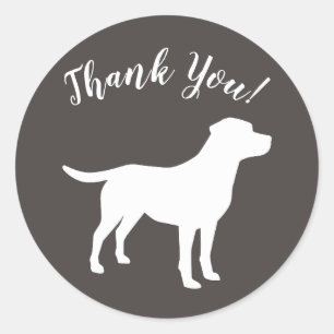 Labrador Dog Theme Baby Shower Gender Neutral Classic Round Sticker