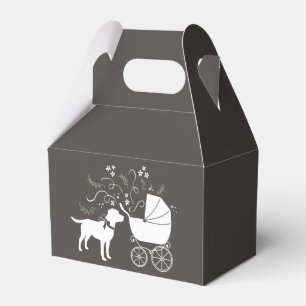 Labrador Dog Theme Baby Shower Gender Neutral Favour Box