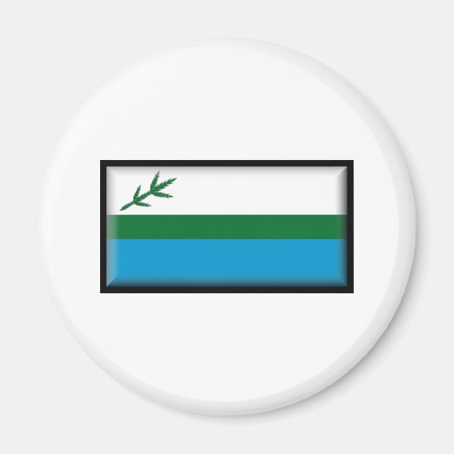 Labrador Flag Magnet (Front)