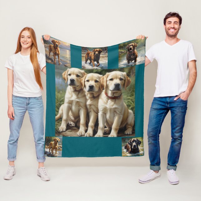 Labrador Fleece Blanket (In Situ)