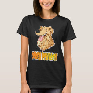 Labrador Golden Retriever Cute Puppy Dog Lovely Pe T-Shirt
